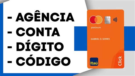 Como Saber o Numero da Minha Agência e Conta do Itaú pelo CPF.